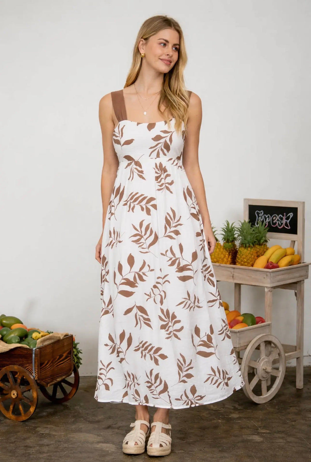 The Autumn Bloom Maxi Dress