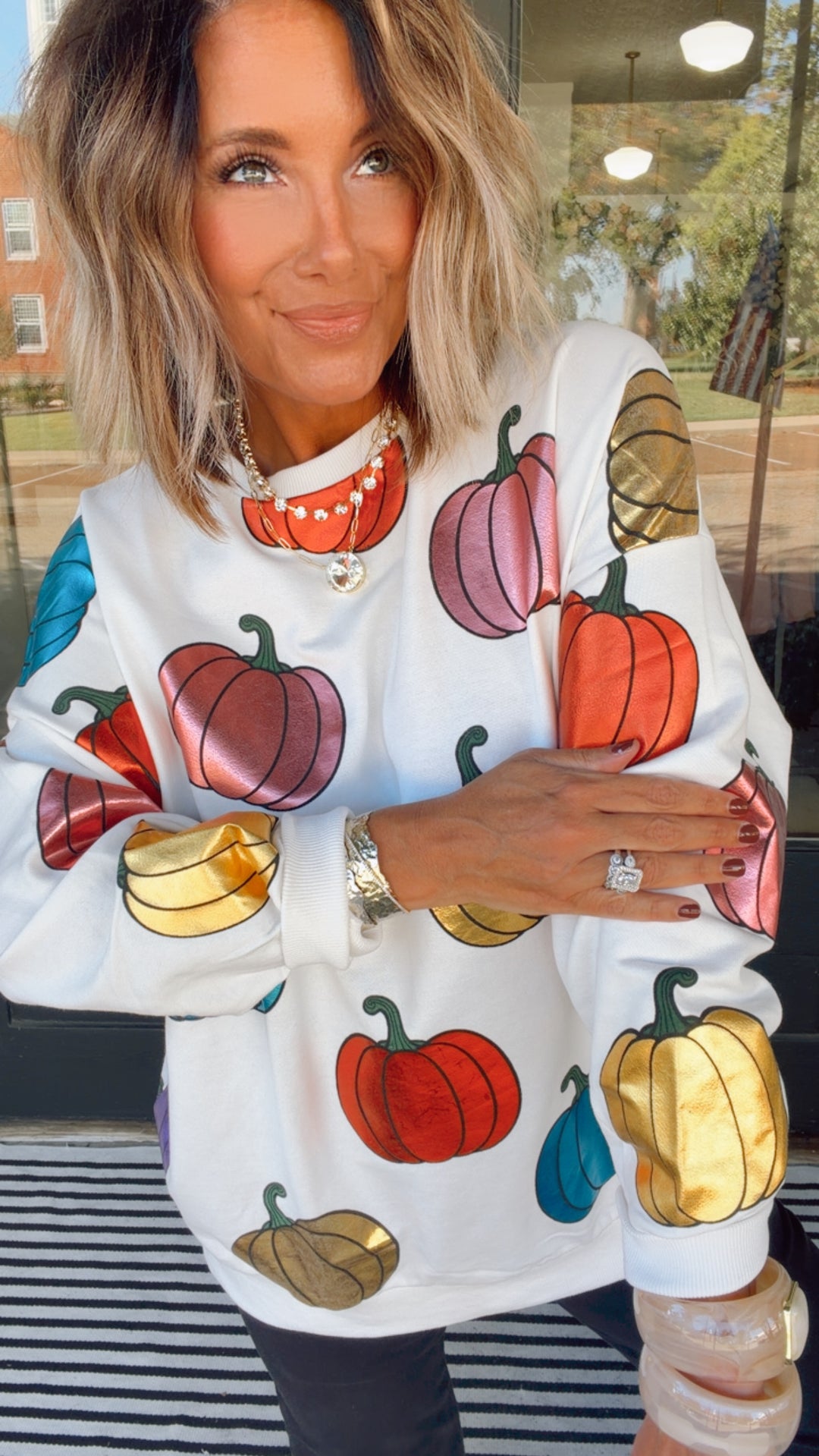 Festive Pumpkin Sweatshirt