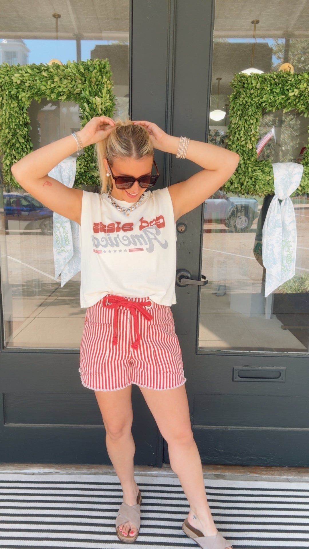 God Bless America Muscle Tee