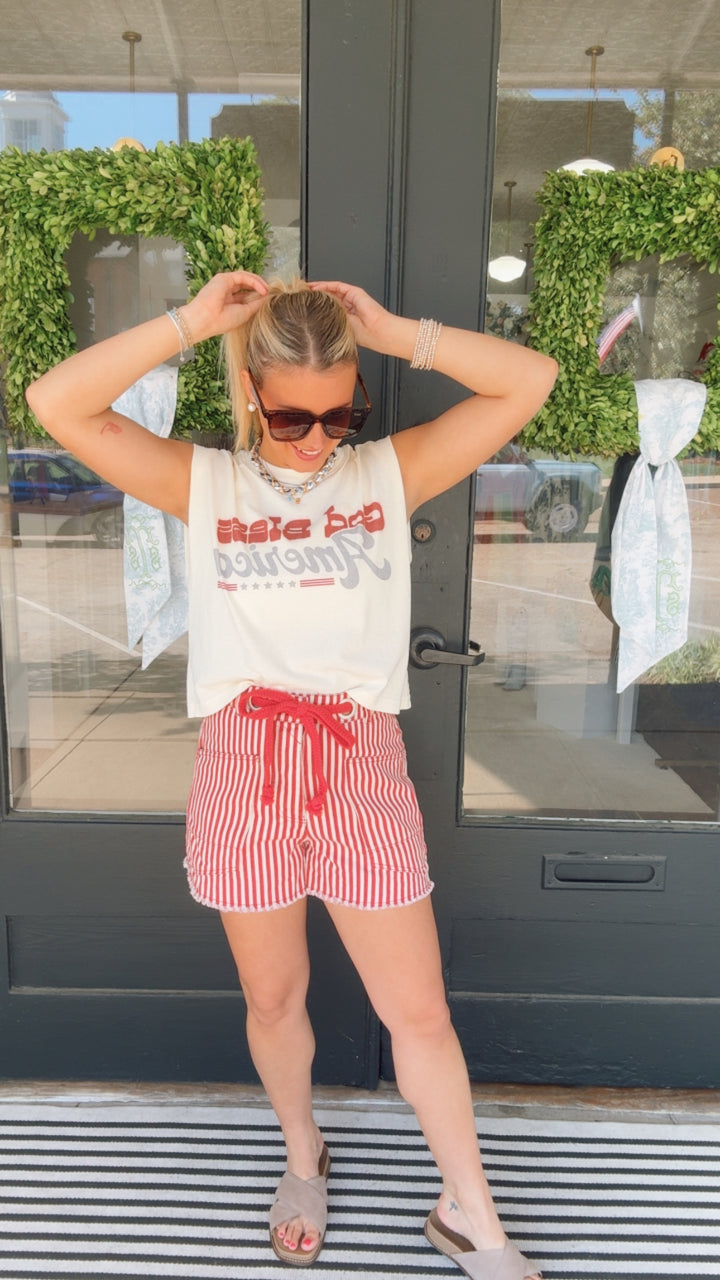God Bless America Muscle Tee