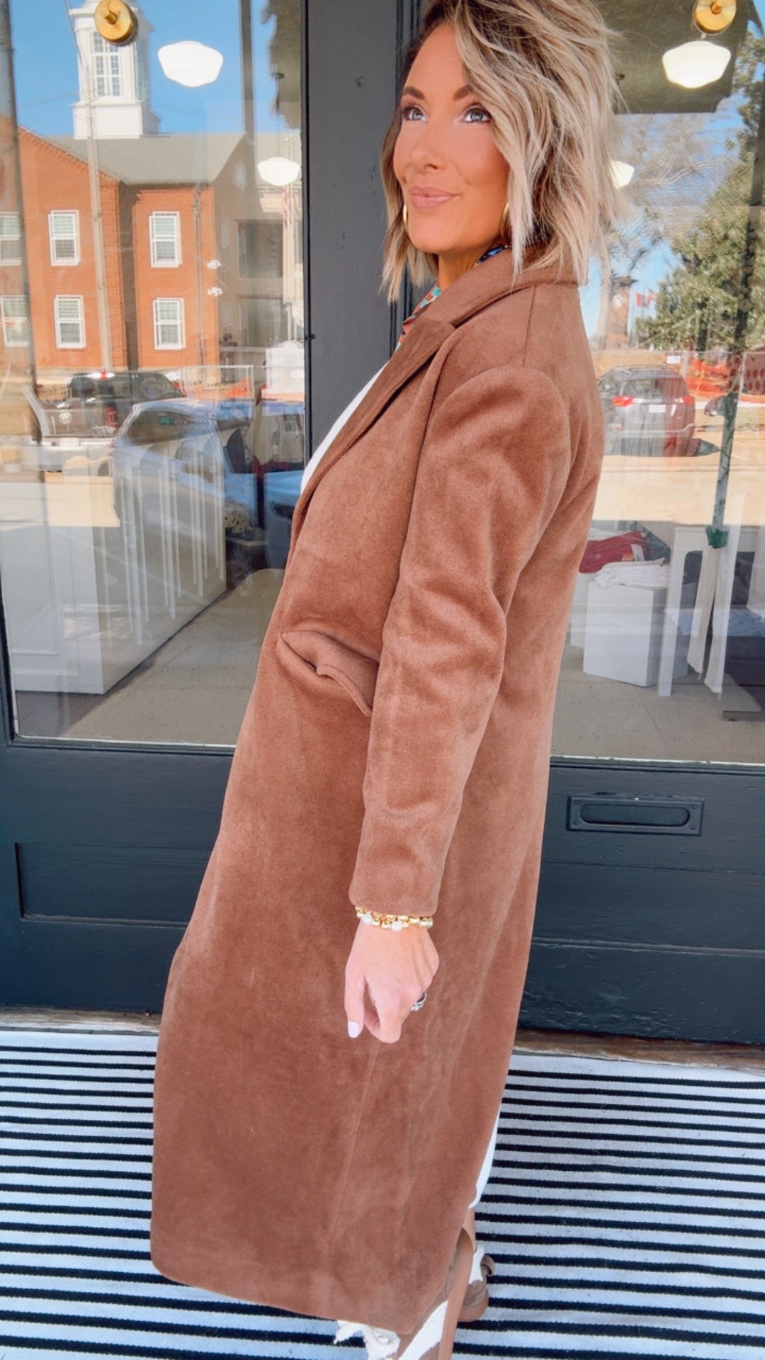 The Modern Muse Colorblock Coat