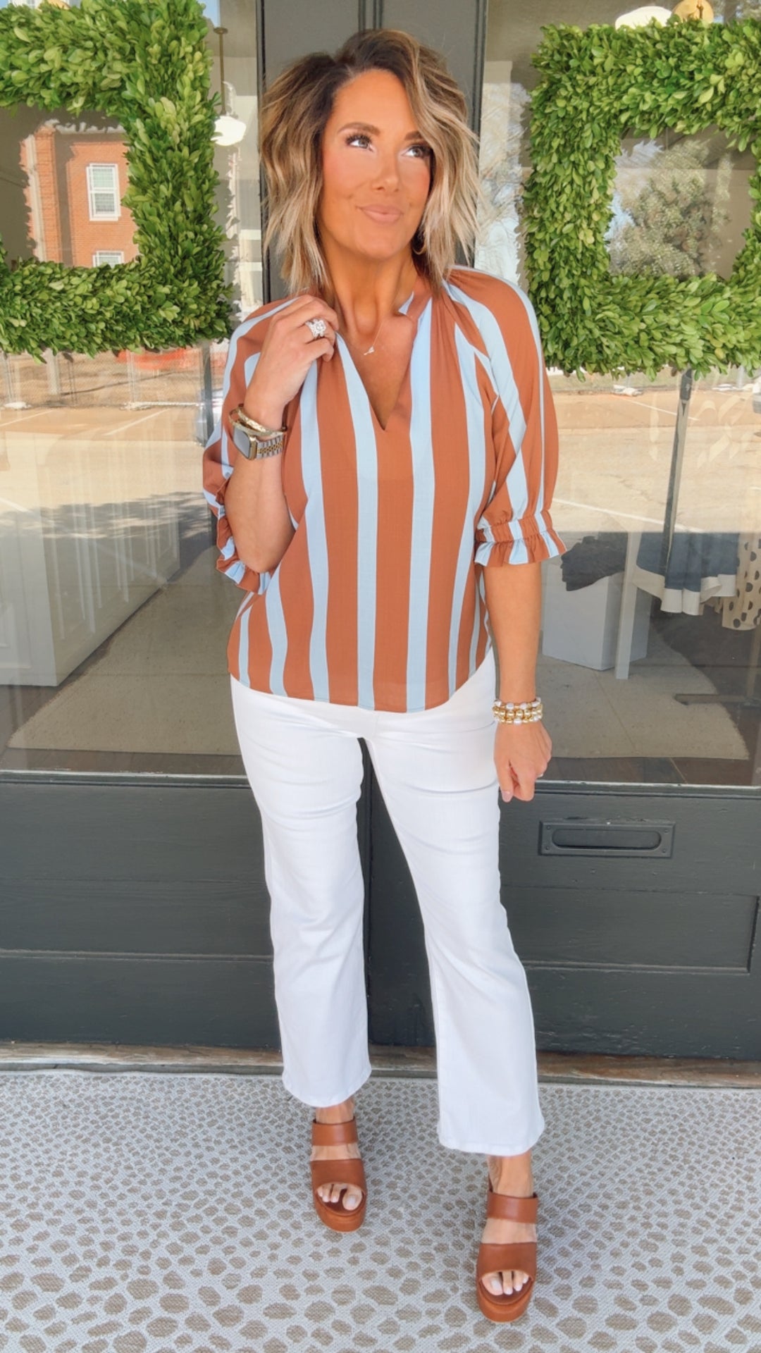 THML Saddle &  Sky Top