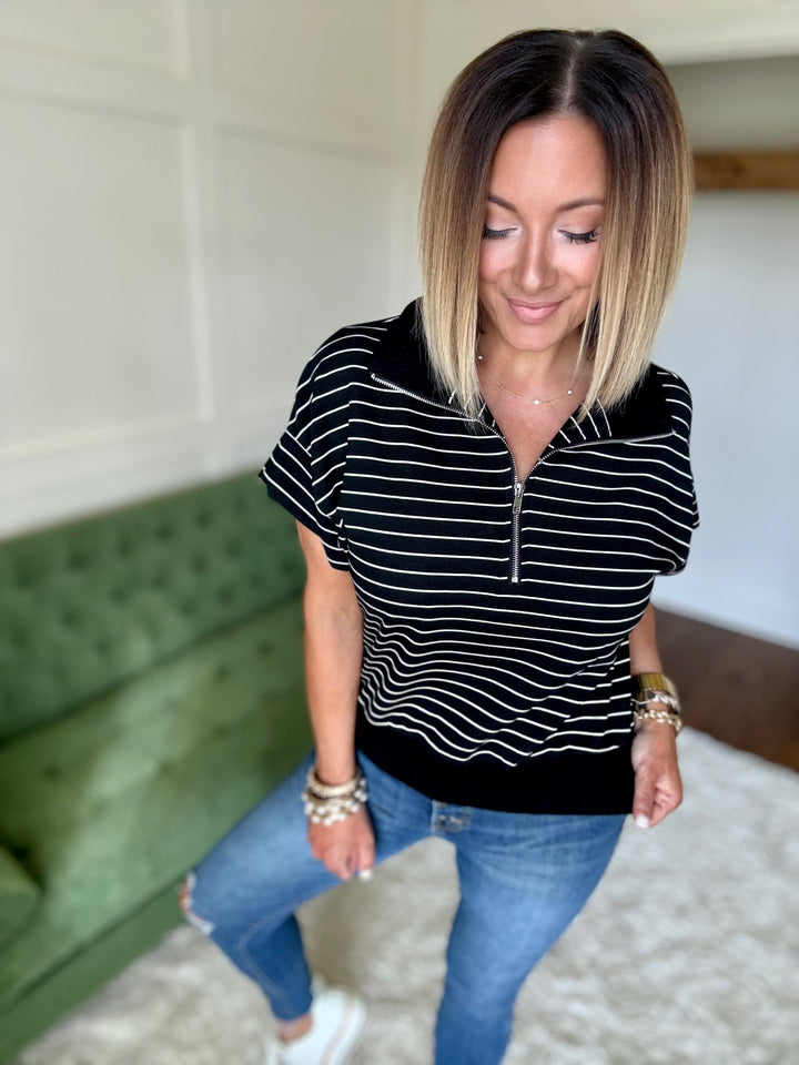 The Stripe Dolman Sleeve