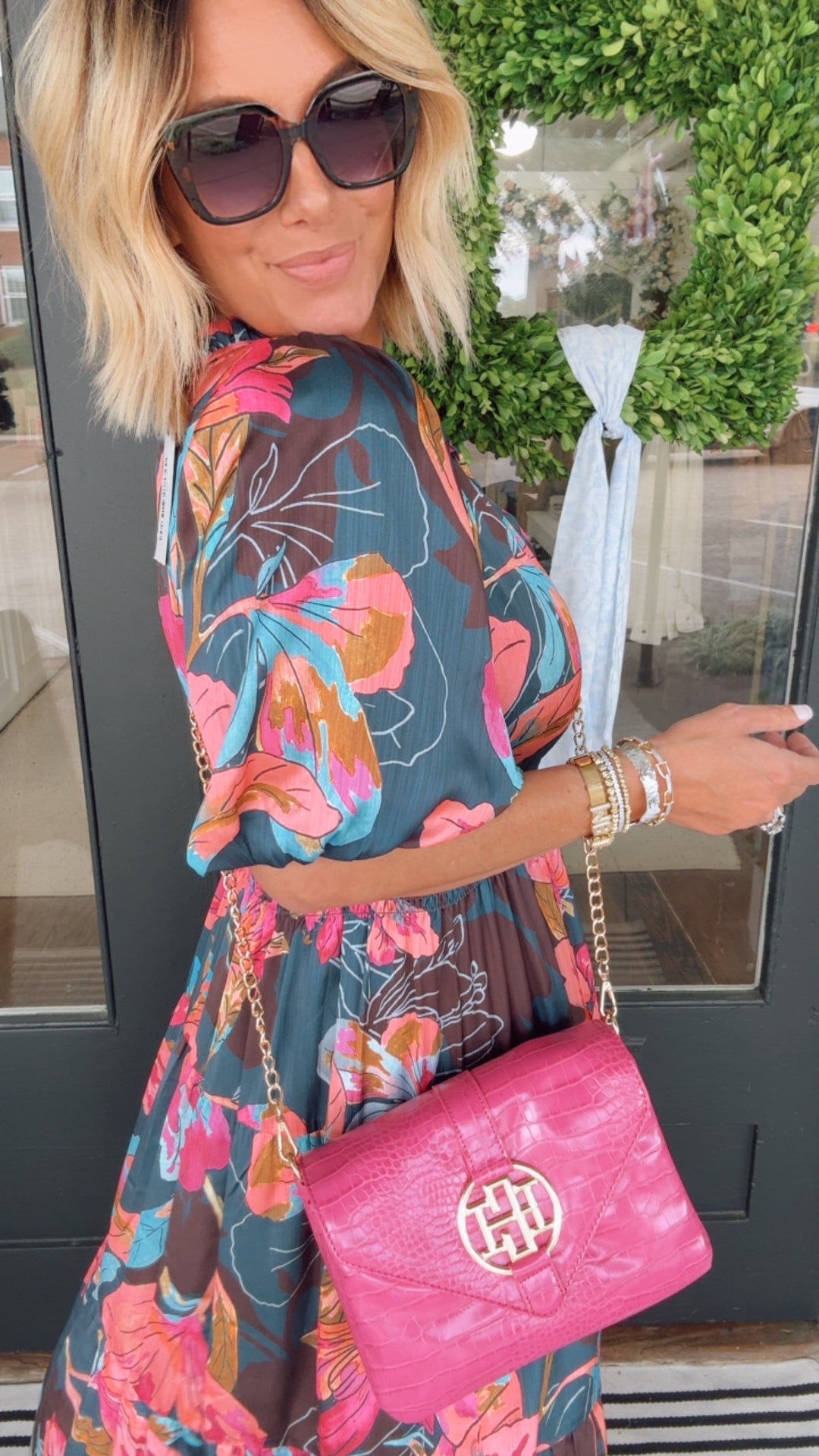 THML Betty Midi Dress