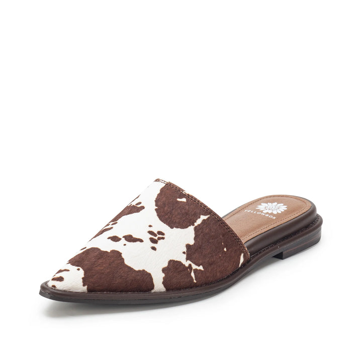 Regan Pointed Flat Mule