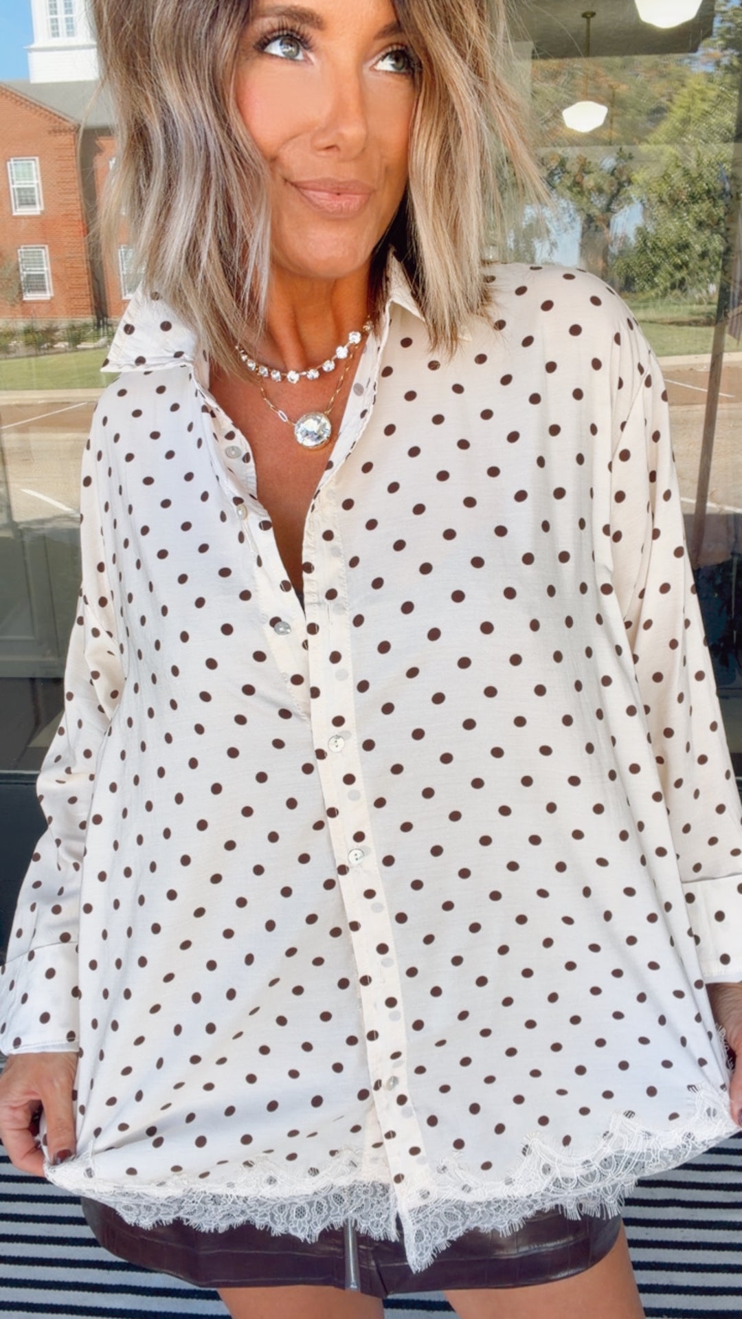The Dots And Details Top