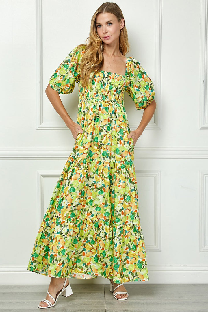 The Citrus Bloom Dress