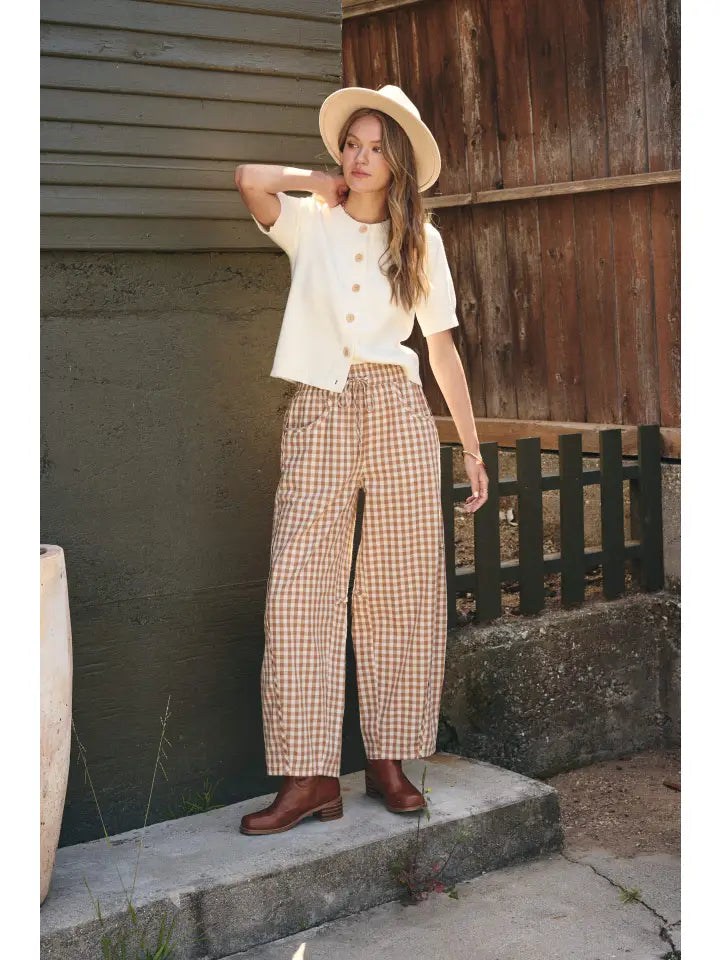 The Weekend Coffee Minimal Silhouette Cotton Cardigan