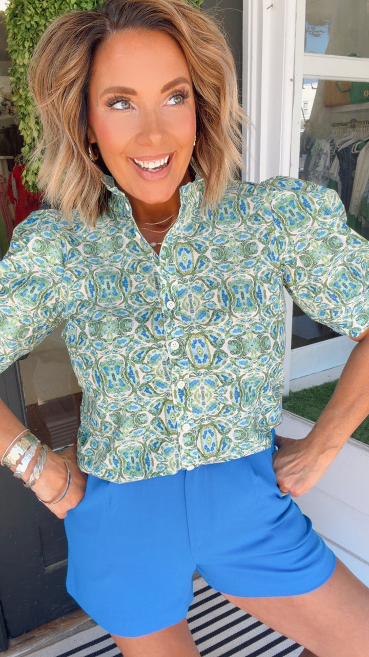 The Bluebell Breeze Top