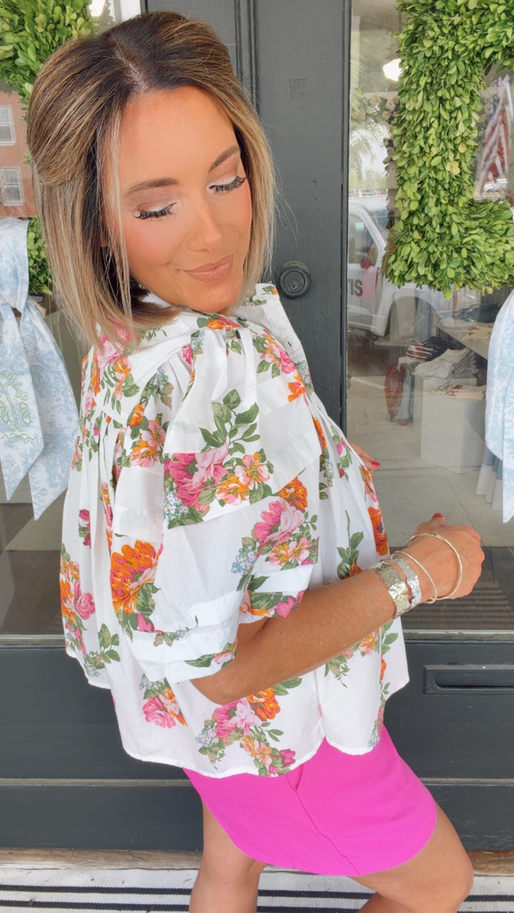 Garden Party Bloom Top