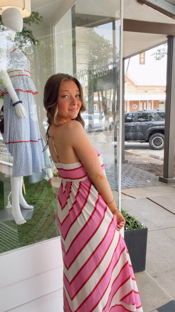 The Pink Paradise Maxi Dress