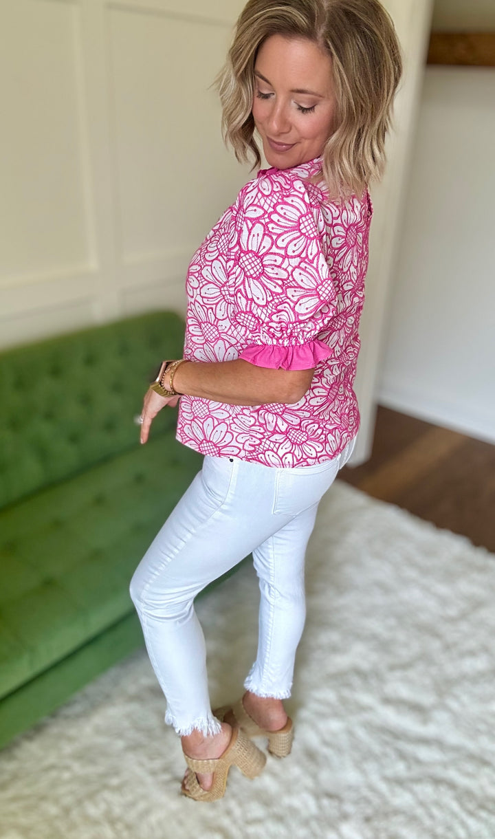 The Pink Petal Blouse