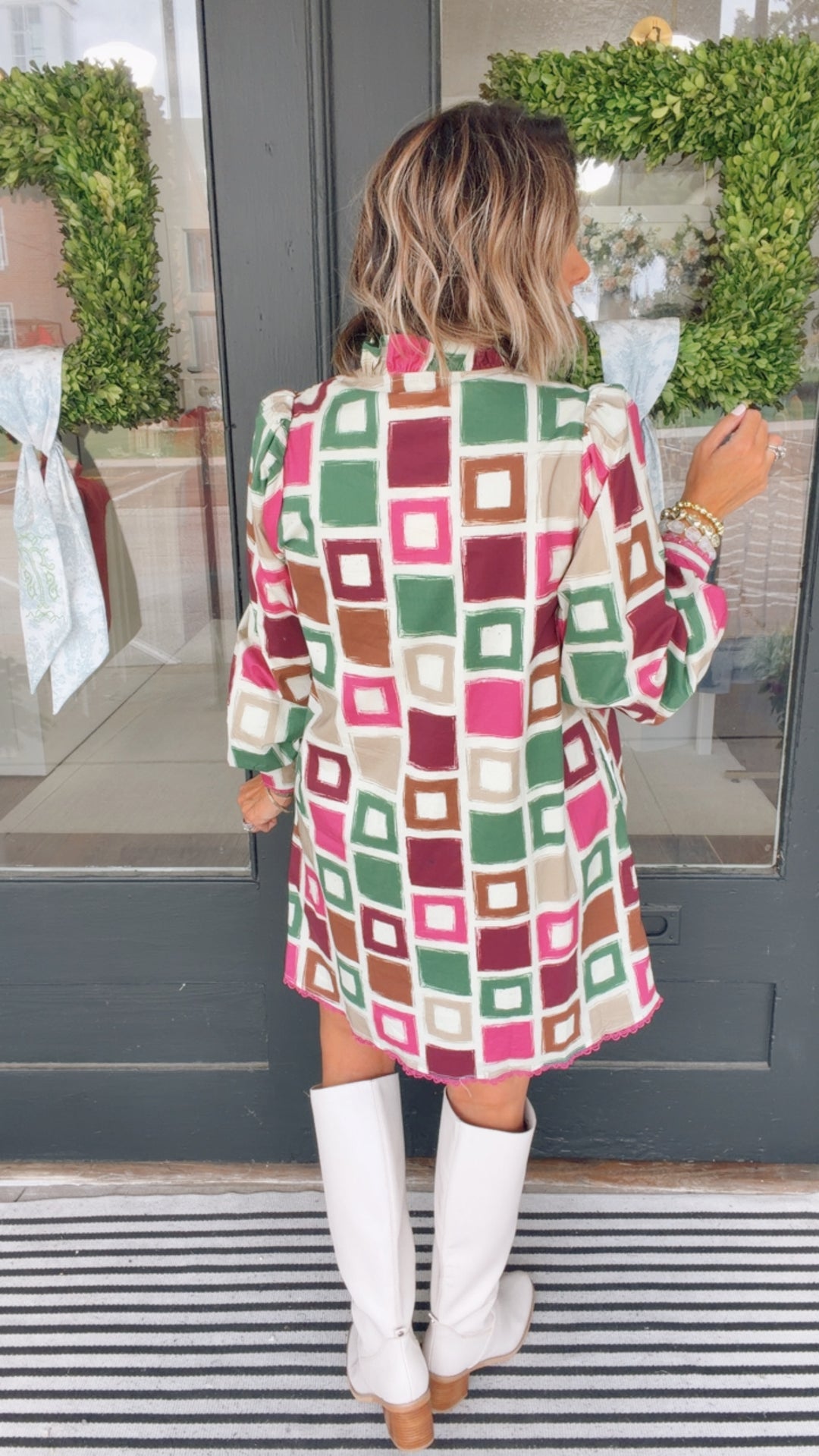 The Cora Plum Dress
