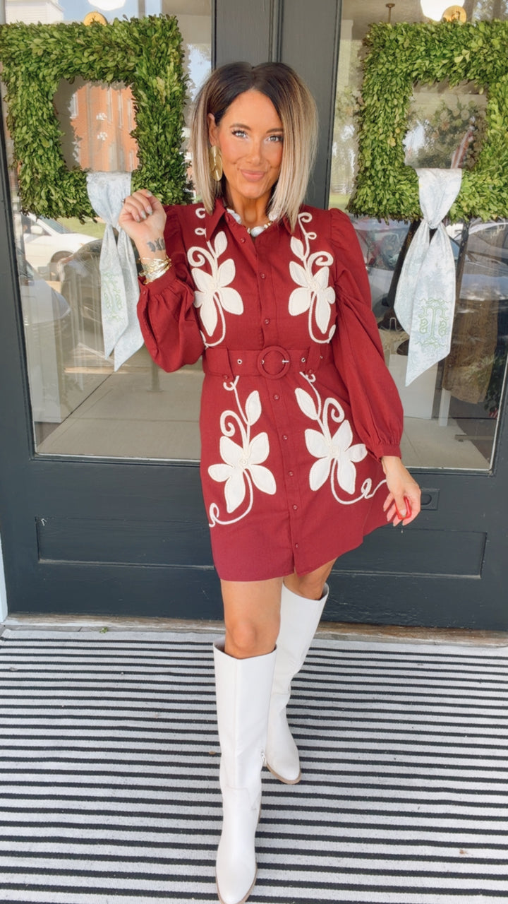 The Scarlett Vine Dress