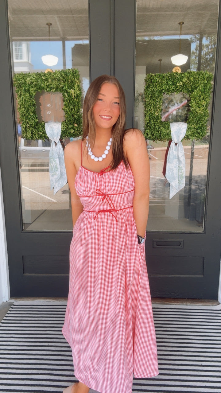 The Bluebell Picnic Midi Dress
