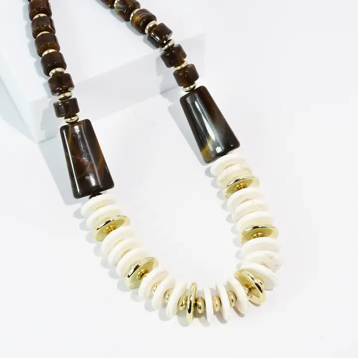 Noir & Ivory Necklace