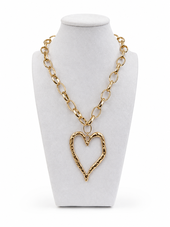 The Heart of Gold Necklace