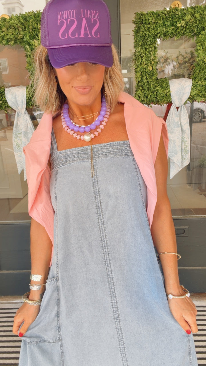 The Denim Daydream Dress