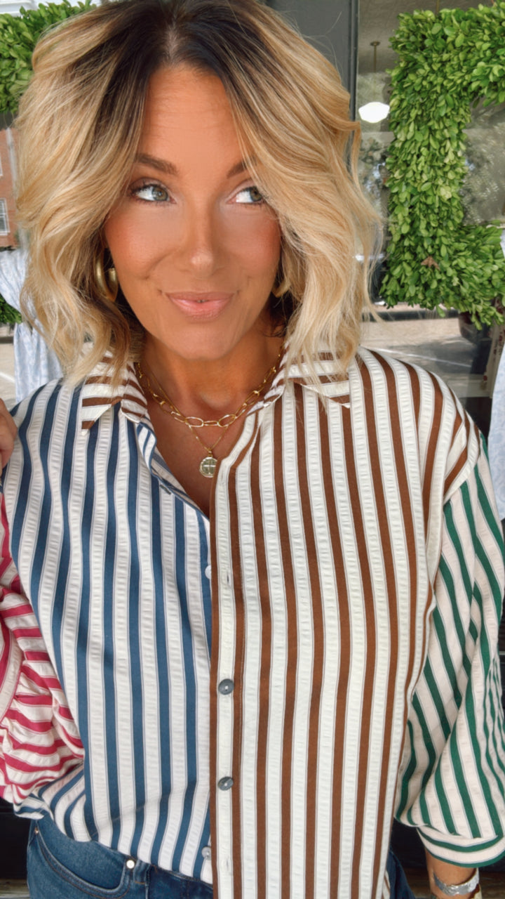 The Perfect Color Block Top