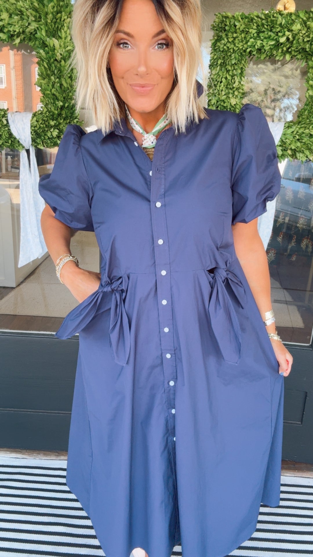 The Britton Bow Dress