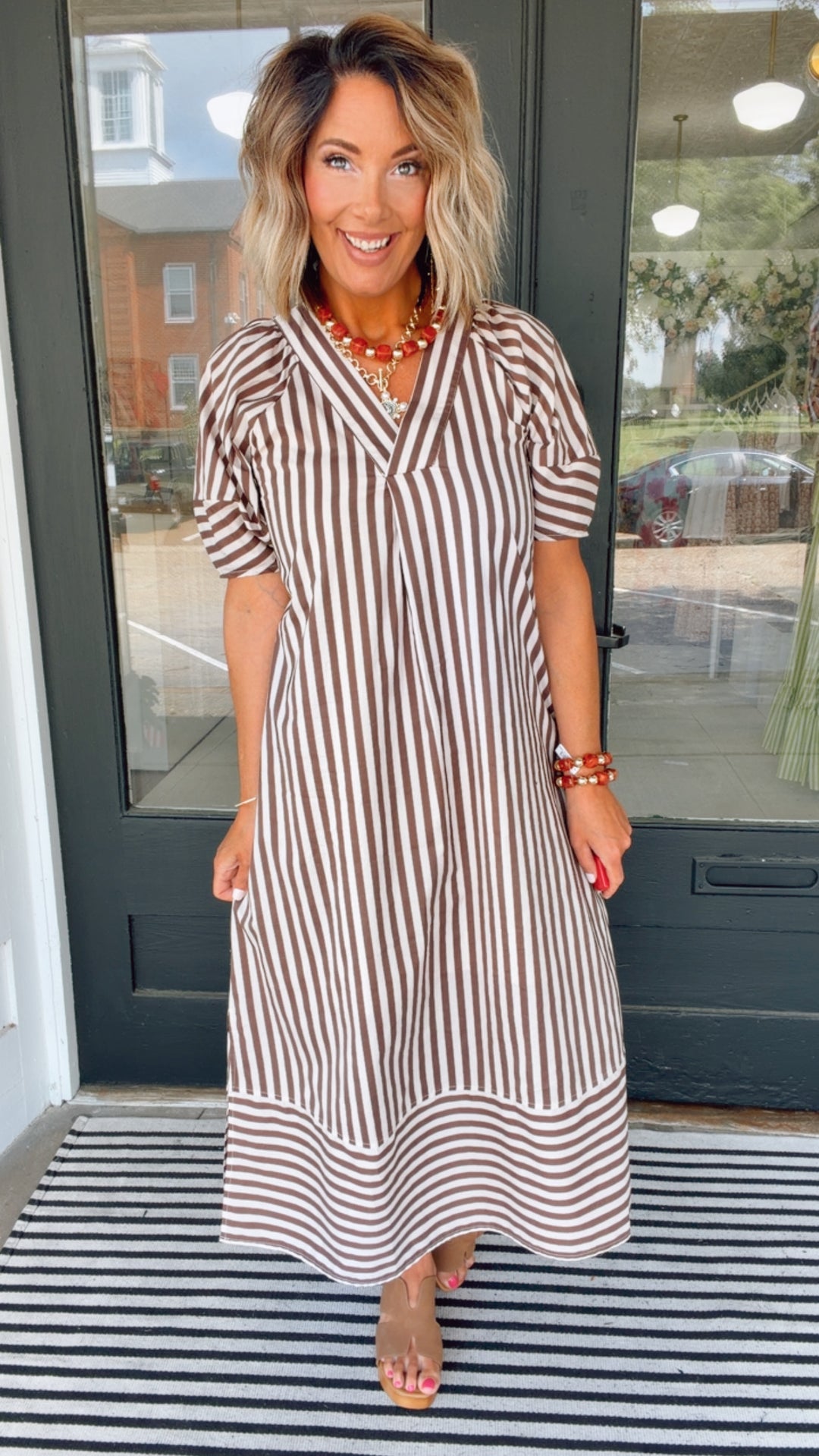 The Mocha Moment Dress