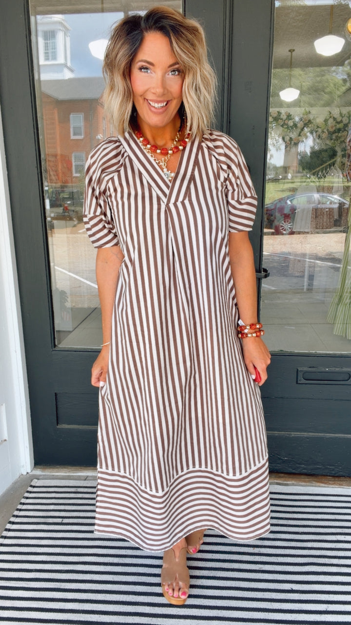 The Mocha Moment Dress