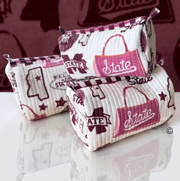 The Bulldog Edit Cosmetic Bag Set©