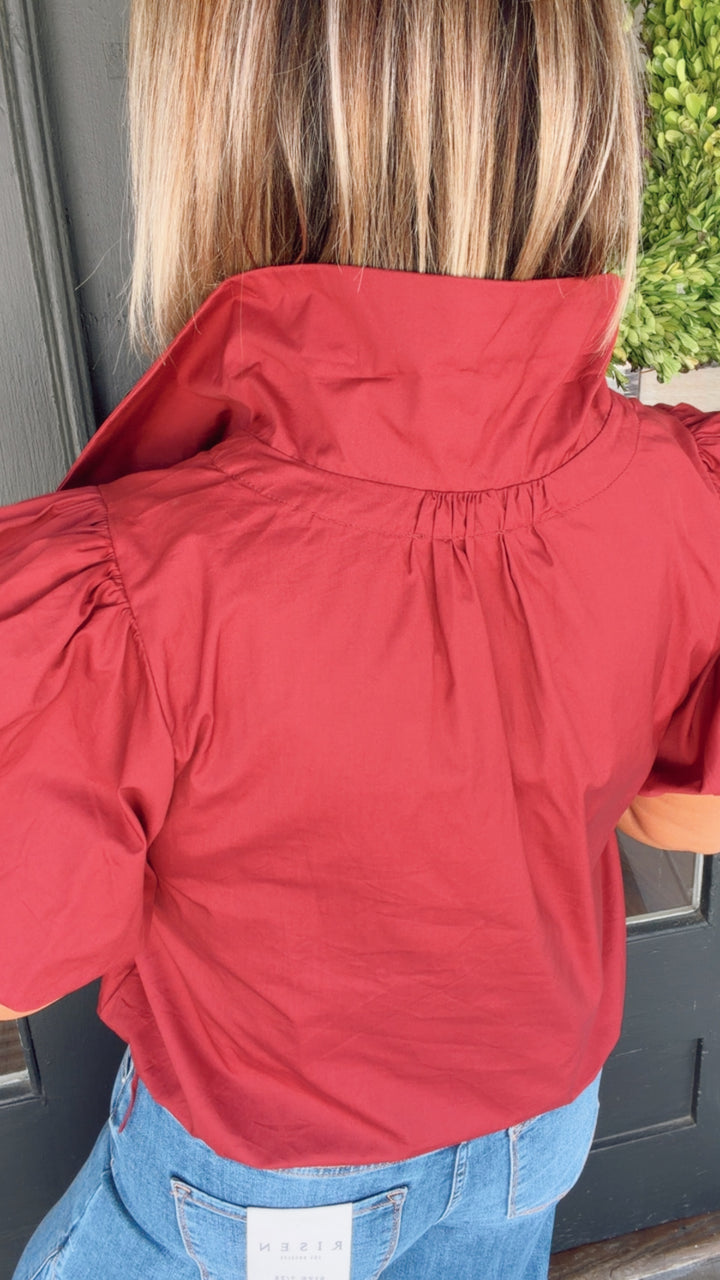 The Gathered Grace Blouse