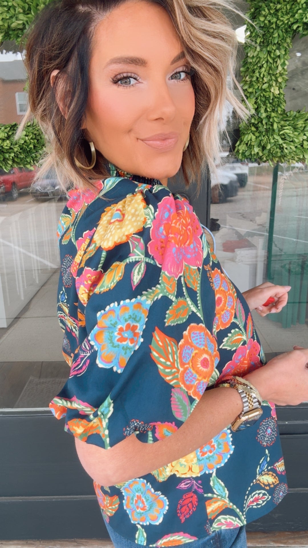 THML Floral Dream Top