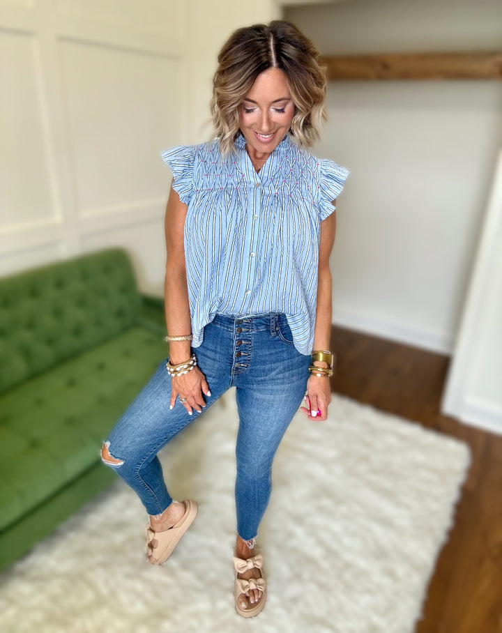 Hand knotted Chelsey Top