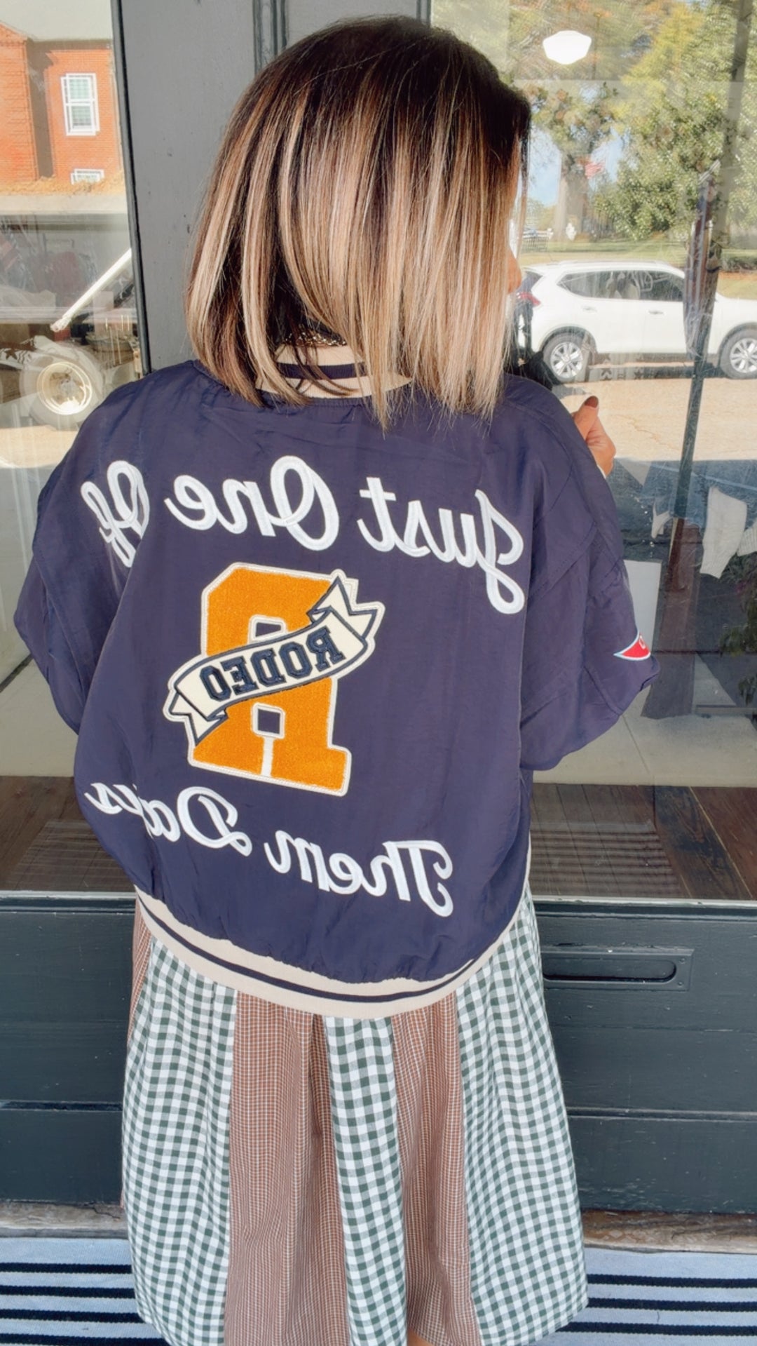 Those Days Rodeo Varsity Bomber Jacket