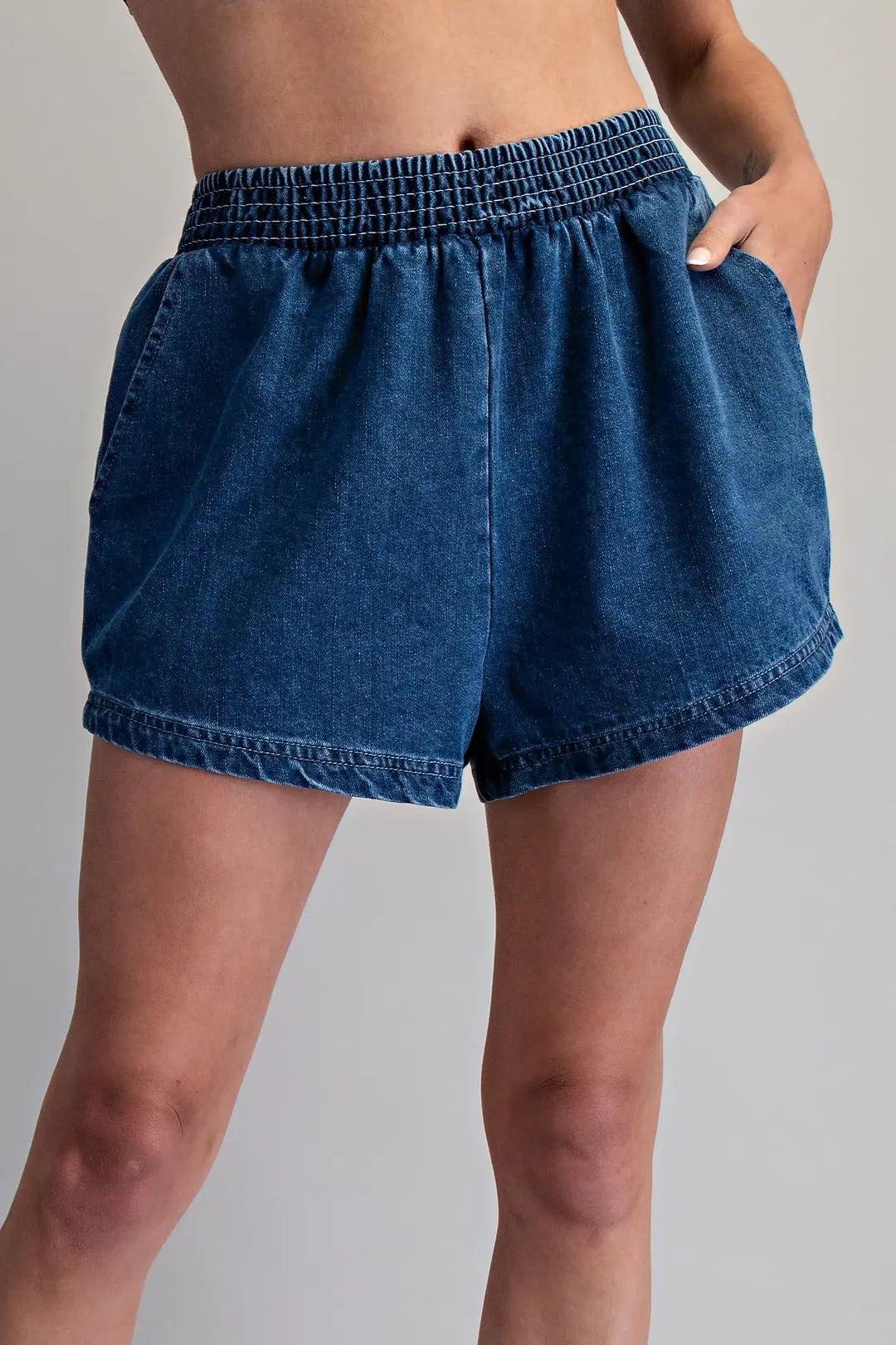 The Denim Swing top Set