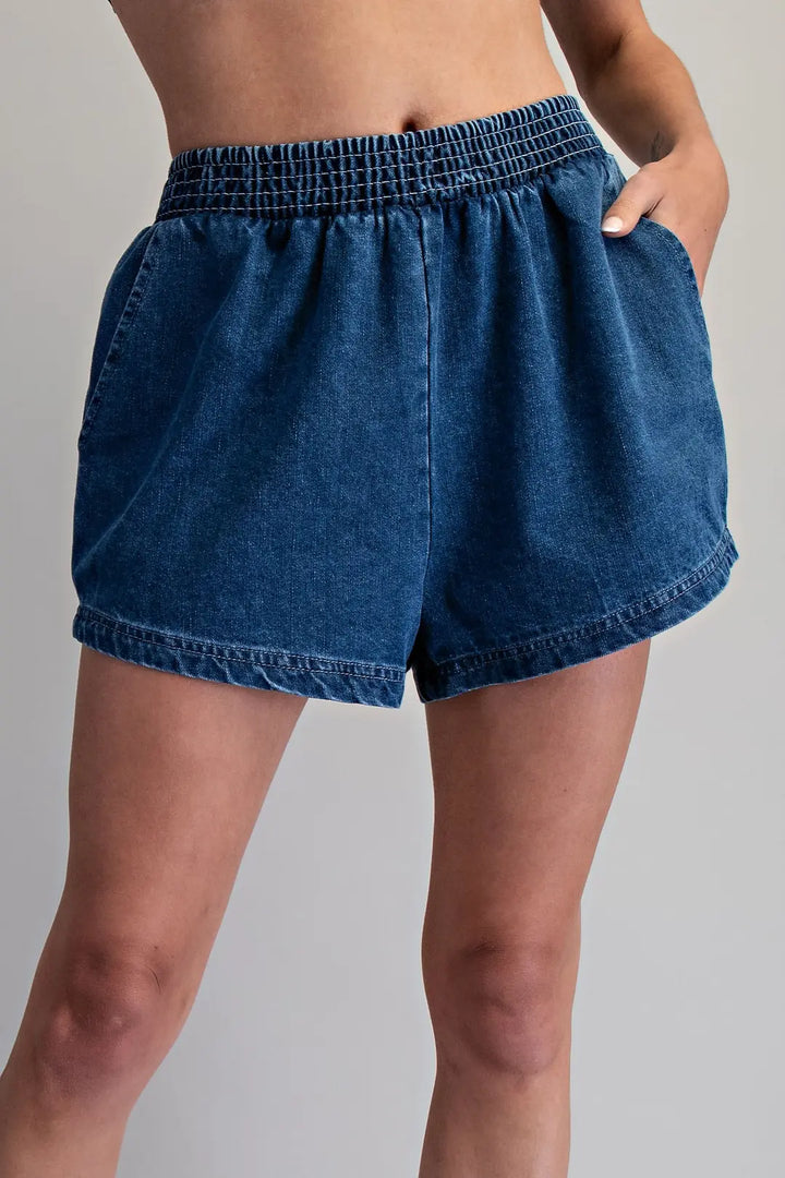 The Denim Swing top Set