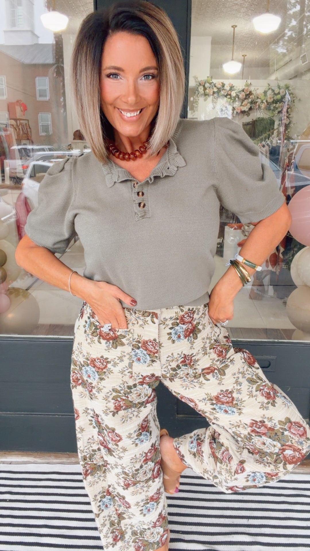 The Prim & Proper Sweater Top