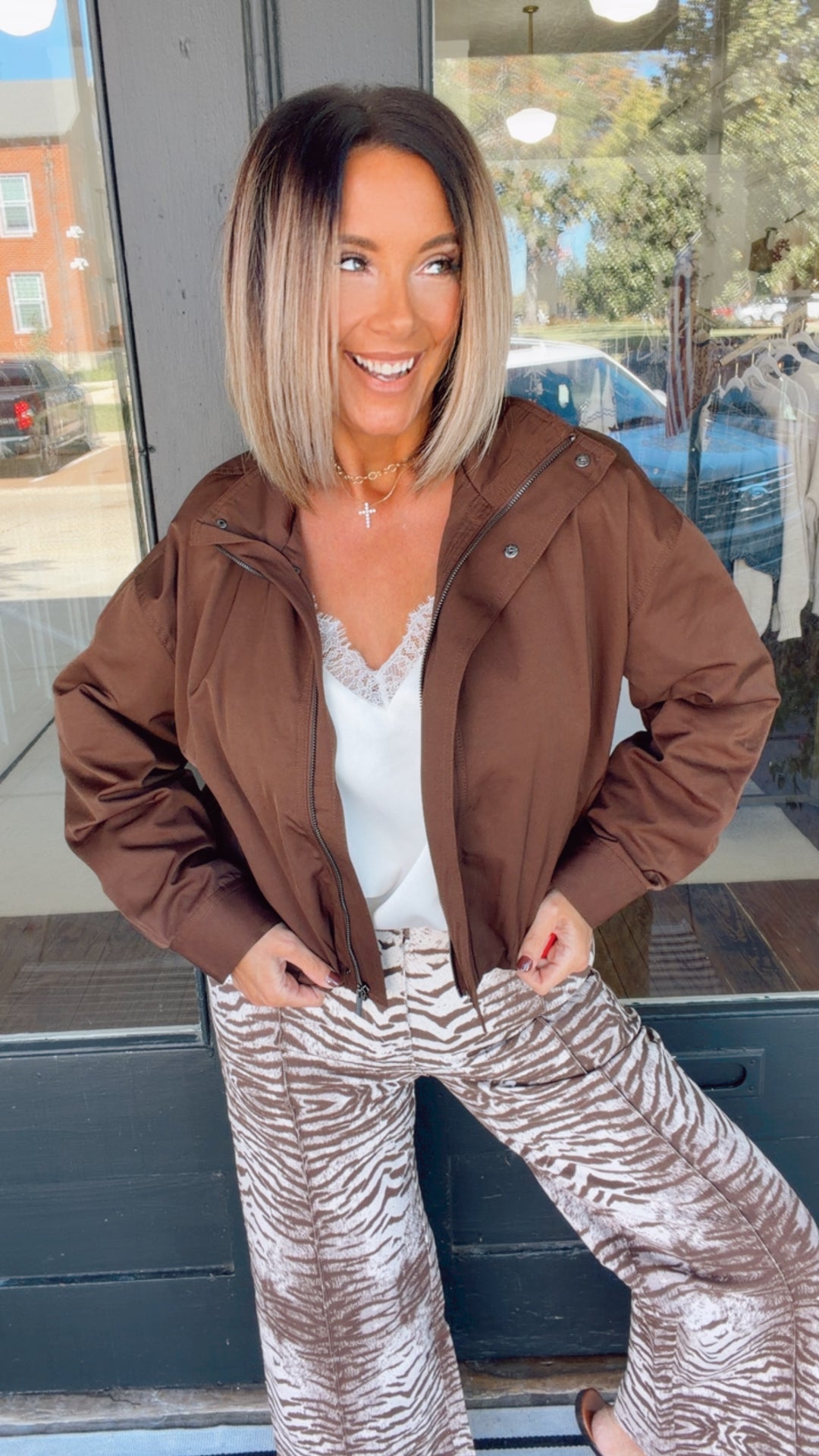 The Espresso Hour Bubble Jacket