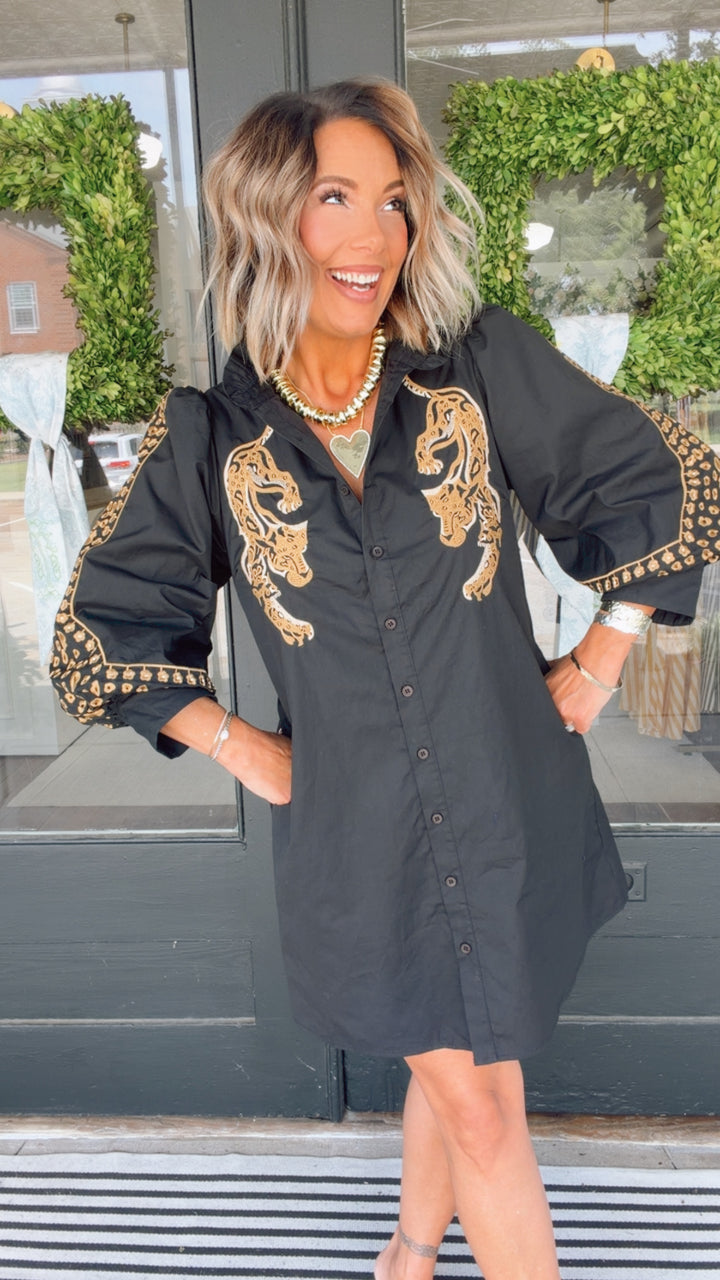 The Charlotte Embroidered Dress