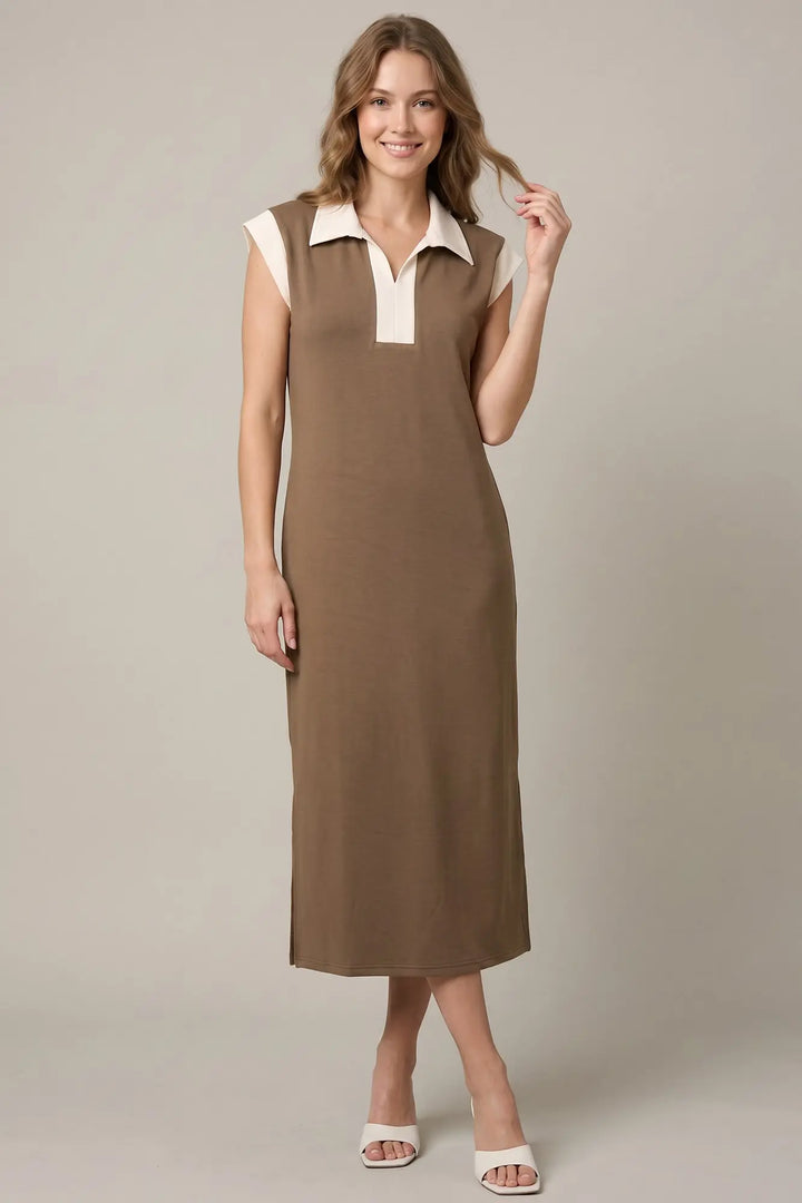 The Mocha Moment Dress