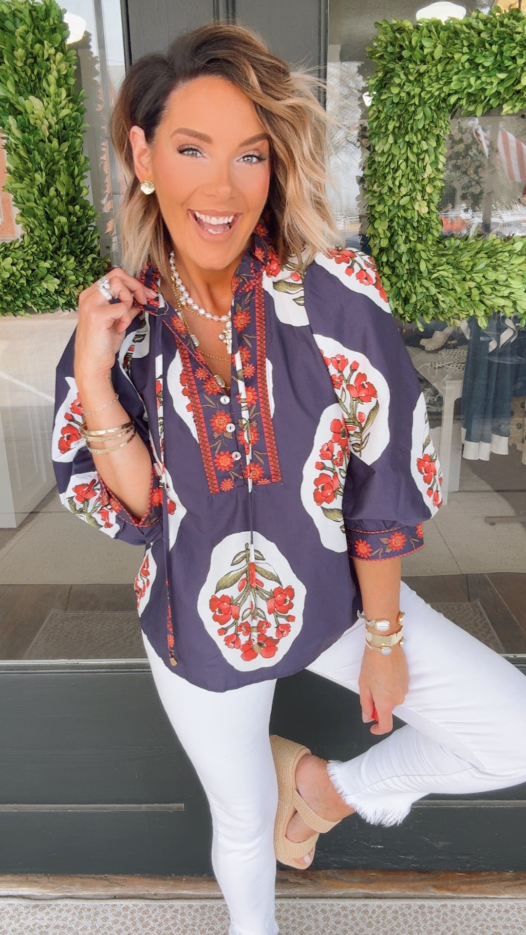 The Wanderlust Floral Top
