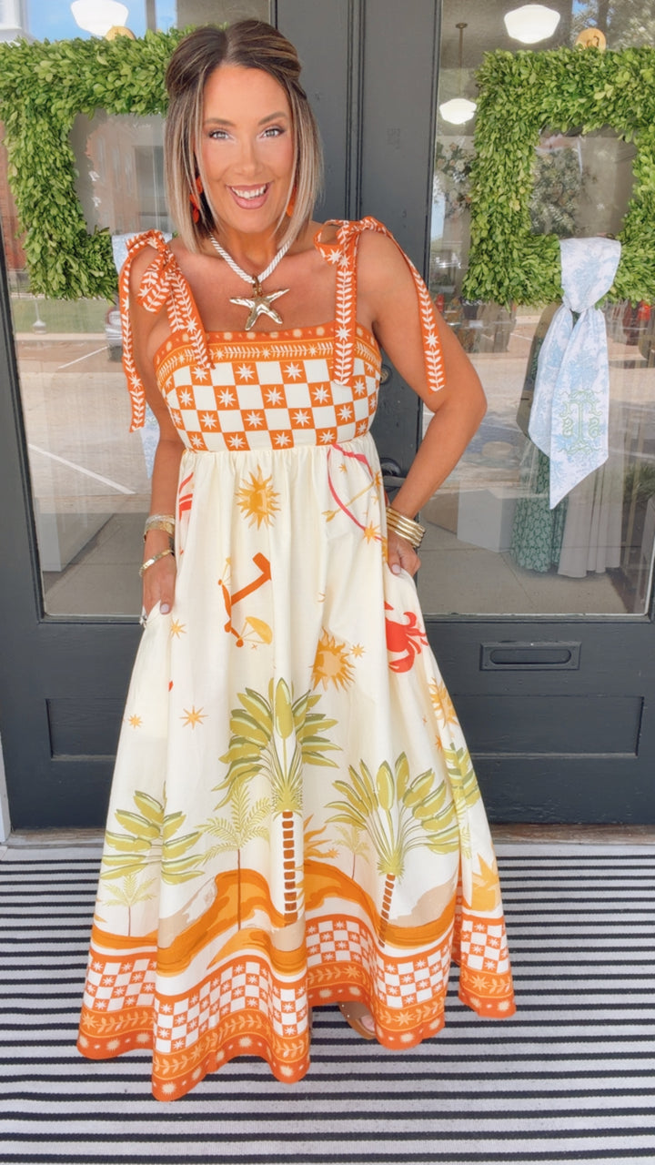 The Sunkissed Oasis Dress