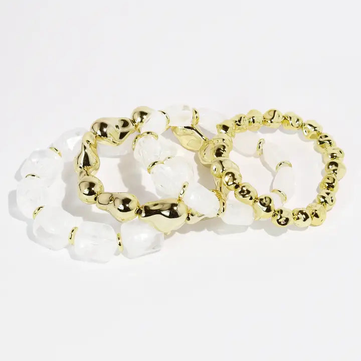 Clear All Day Bracelet Set
