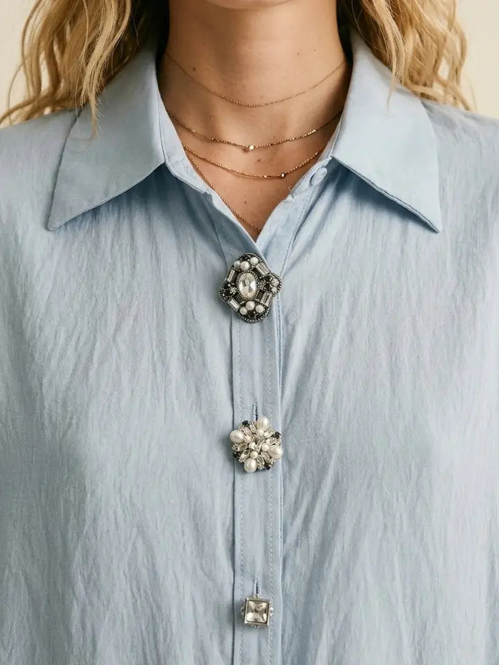 The Something Blue Top