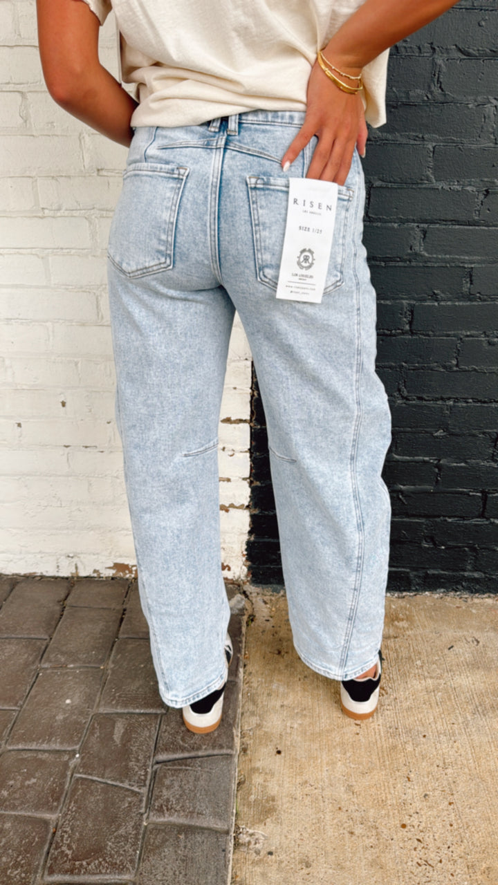 High Rise Leslie Denim
