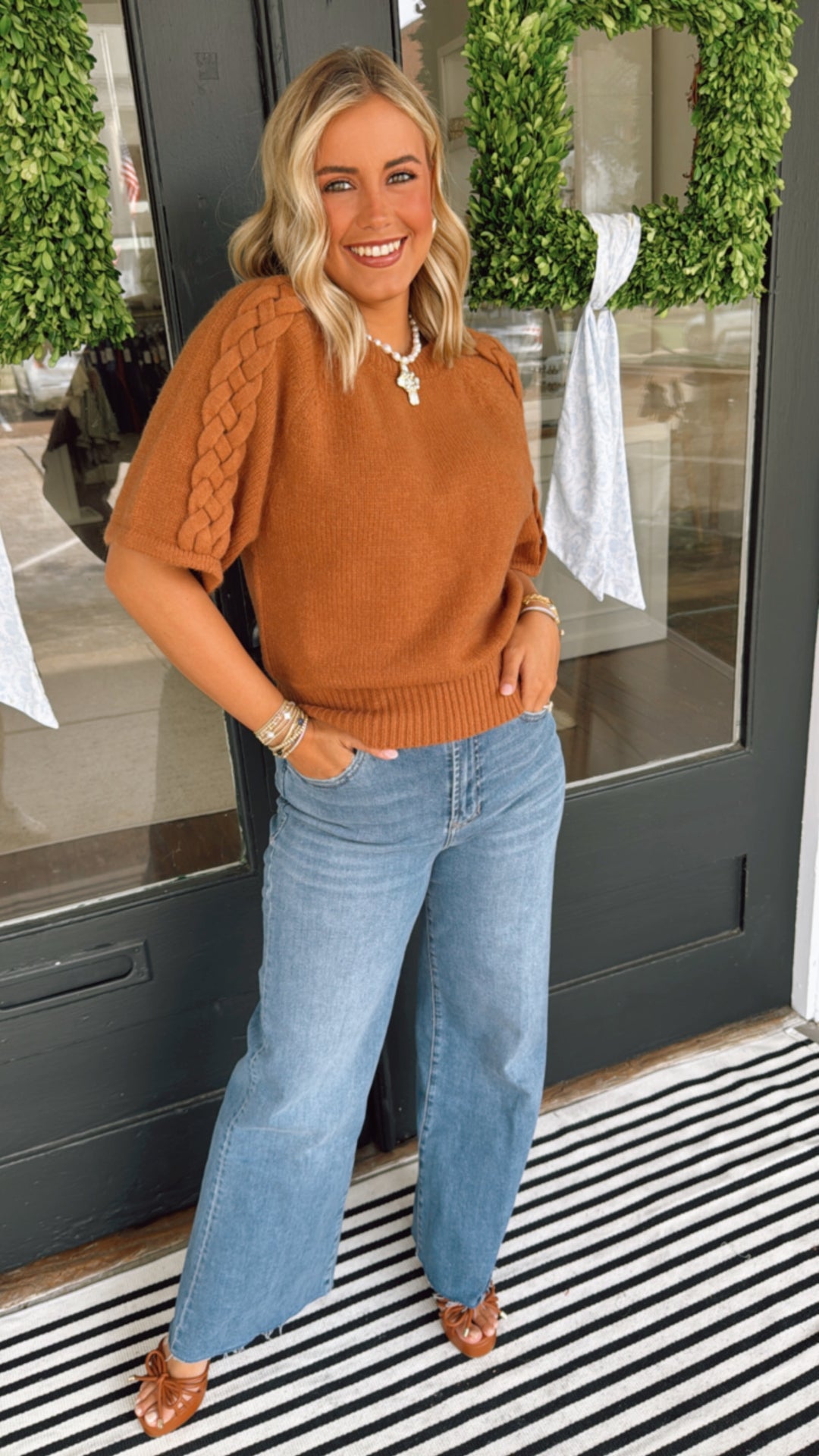 The Braid Detail Sweater
