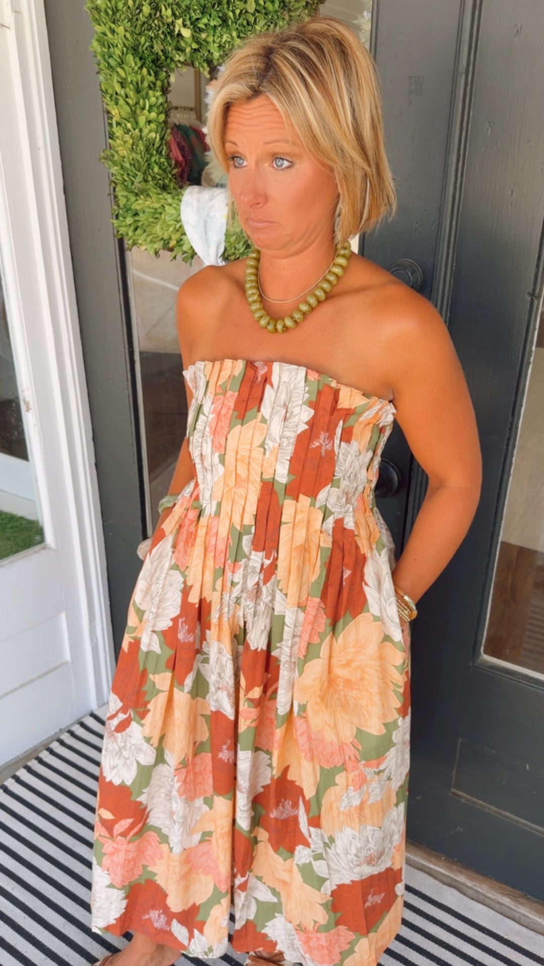The Harvest Bloom Midi Dress