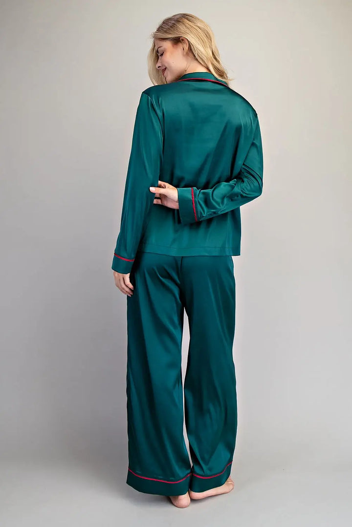 Classic Satin Pajama Set