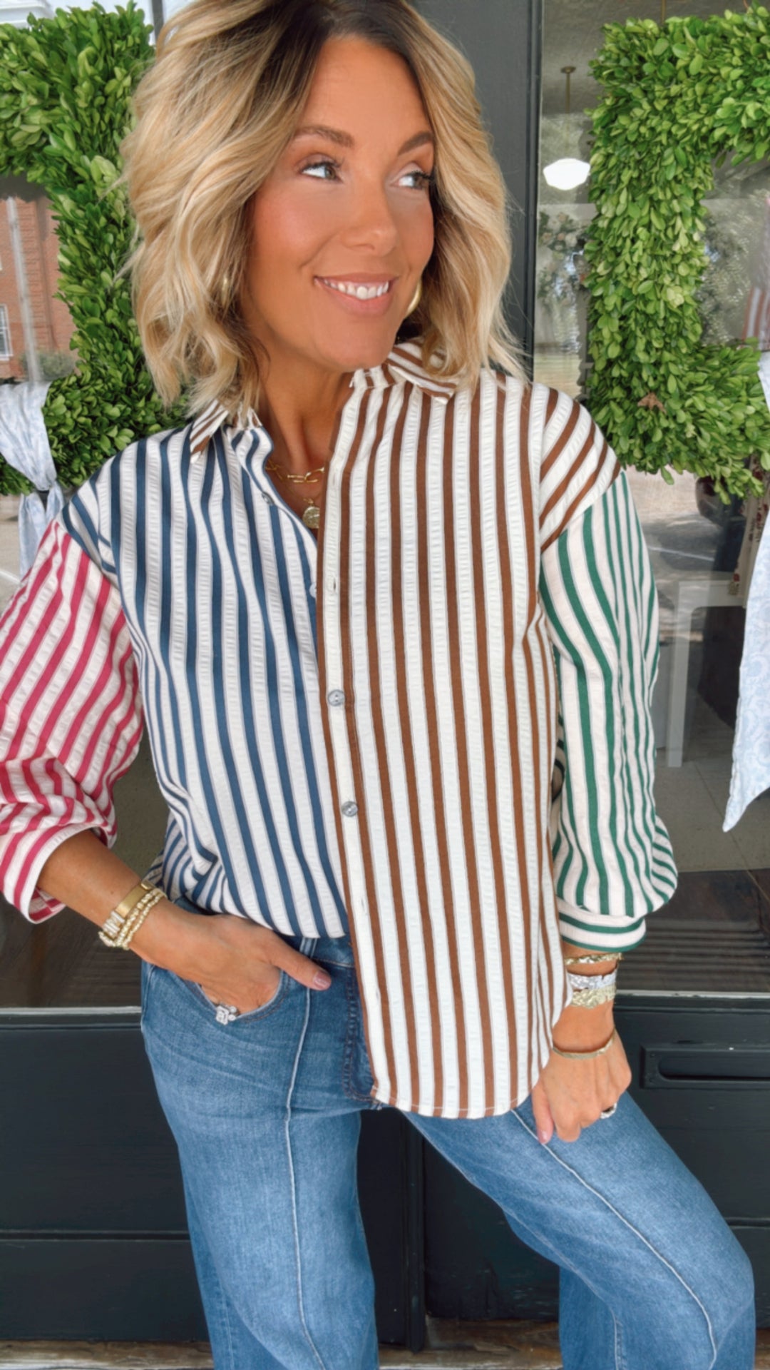 The Perfect Color Block Top