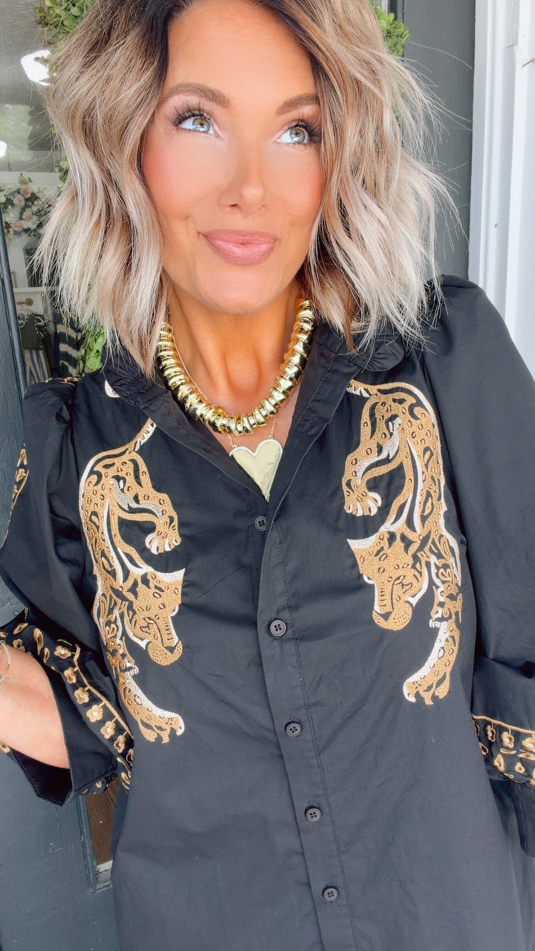 The Charlotte Embroidered Dress