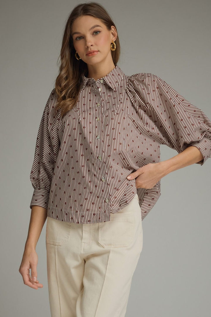 The Dot Your I’s Button Down
