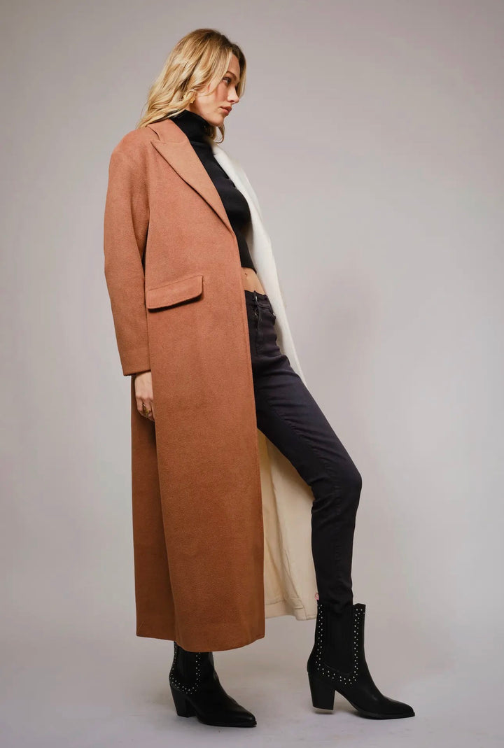 The Modern Muse Colorblock Coat