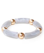Acrylic Tube & CCB Bracelet